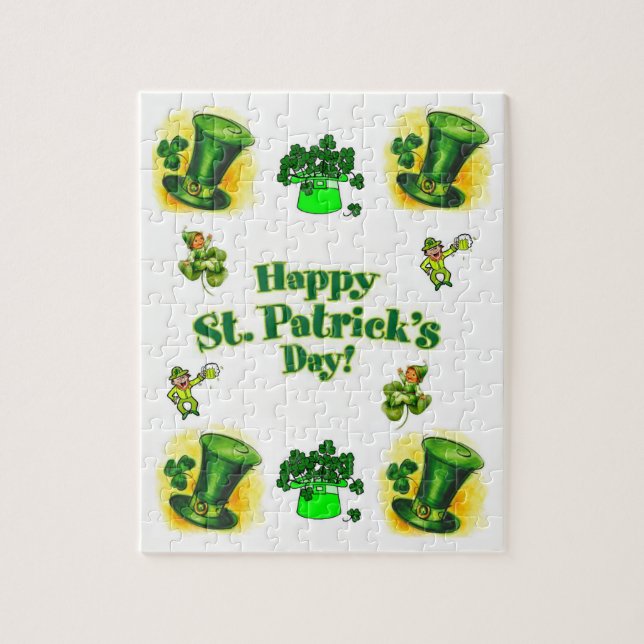 St. Patrick's Day Jigsaw Puzzle (Vertical)