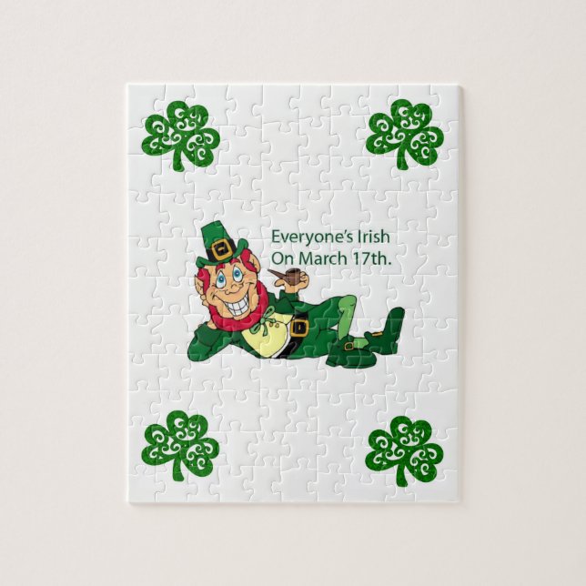 St. Patrick's Day Jigsaw Puzzle (Vertical)