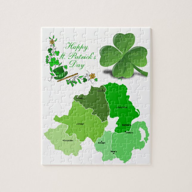 St. Patrick's Day Jigsaw Puzzle (Vertical)