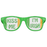 St. Patrick&#39;s Day Kiss Me I&#39;m Irish Party Shades at Zazzle