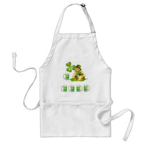 St Patricks Day Kitchen Apron