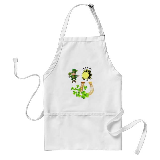 St. Patrick's Day Kitchen Apron (Front)