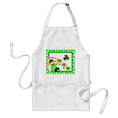 St Patricks Day Kitchen Apron