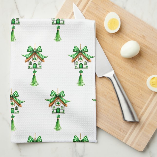  St. Patrick's Day Kitchen Towel (Quarter Fold)