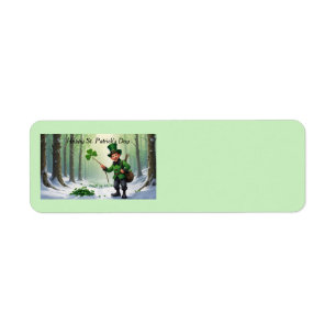 St. Patrick's Day Label