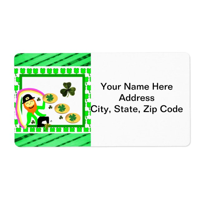 St. Patrick's Day Labels (Front)