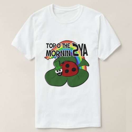 St Patrick's Day Ladybug T-Shirts - Cool Ladybug St Paddys day design
