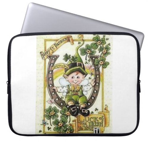 St Patricks Day Laptop Sleeve