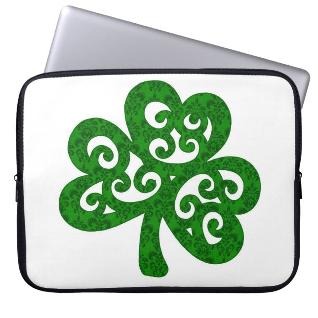 St. Patrick's Day Laptop Sleeve (Front)