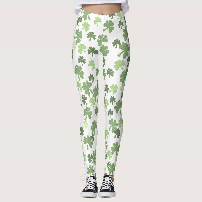 st patricks day  leggings (Front)