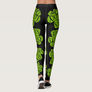 st patricks day leggings for women