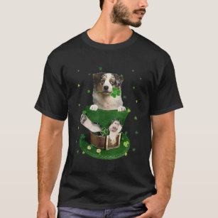 thegericapups Personalized St. Patrick's Day Shirt for Dog Owners, Dog Mom St. Patrick's Day, My Dog Is My Good Luck Charm Personalized