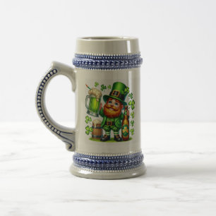 St. Patrick's Day Leprechaun Beer Design-65218 Stein