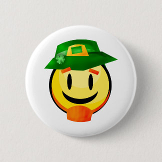 St. Patrick's Day Leprechaun Button