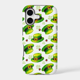 St. Patrick's Day leprechaun hat iPhone 17 Case