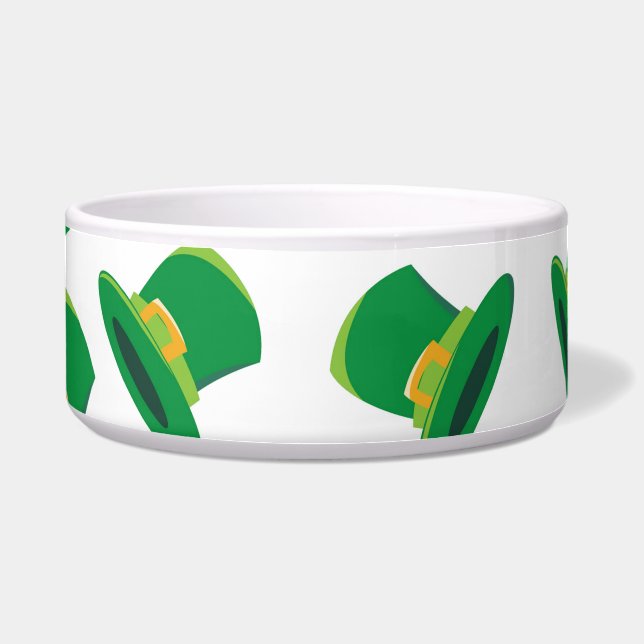 St. Patrick's Day Leprechaun Hats Bowl (Front)