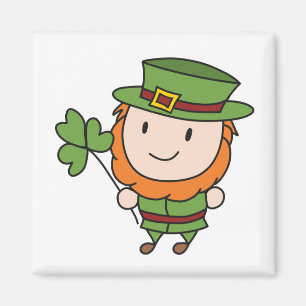 St Patrick's Day Leprechaun  Magnet