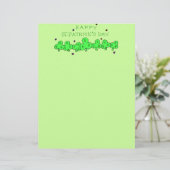 St. Patrick's Day Letterhead (Standing Front)