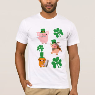 St Patrick's Day little musicians T-shirt