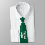 St Patricks Day Love Lucky Irish Shamrock Green  Neck Tie<br><div class="desc">St Patricks Day Love Lucky Irish Shamrock Green Clover</div>