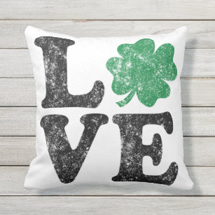 BoredKoalas Funny St. Patrick's Day Pillows Irish Irish You were Naked Pun  Leprechaun Funny St Patricks Day Throw Pillow, 16x16, Multicolor