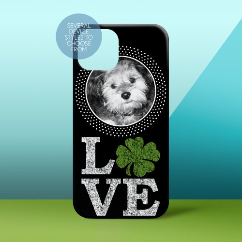 St Patricks Day Love with Irish Shamrock and Photo Case_Mate iPhone 14 Case