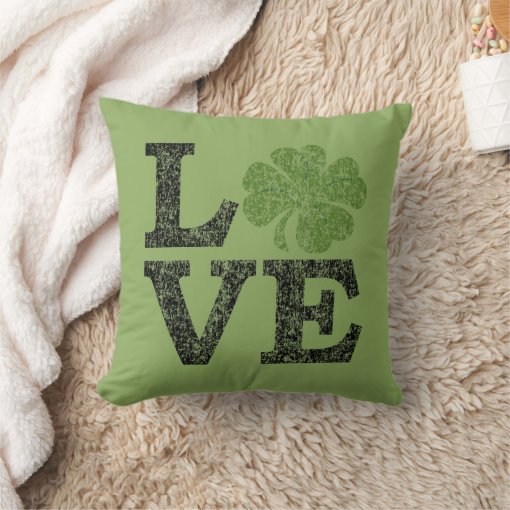St. Patrick's Day Shamrock Lumbar Pillow Cover – 12x20 Inch Farmhouse Style Couch Throw For Sofa Decor - View #5