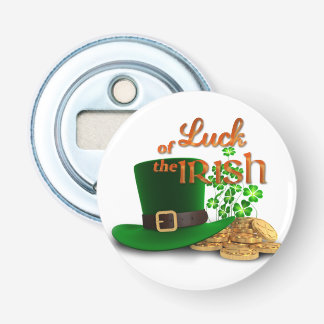 St. Patrick's Day - "Luck of the Irish" Bottle Opener