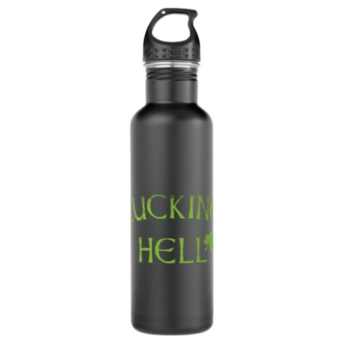 St Patricks Day Lucking Hell  26 Stainless Steel Water Bottle