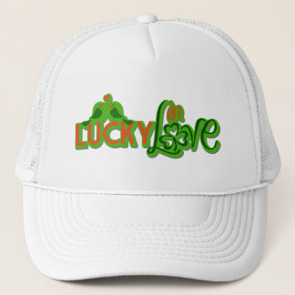 St. Patrick's Day - "Lucky in Love" Trucker Hat