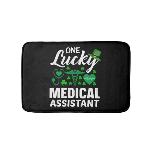 St PatrickS Day Lucky Medical Assistant Bath Mat