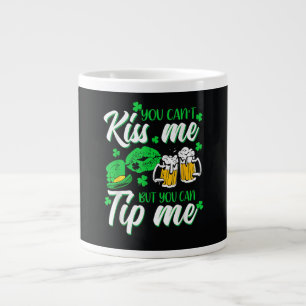 St Patrick's Day Lucky Shamrock Giant Coffee Mug