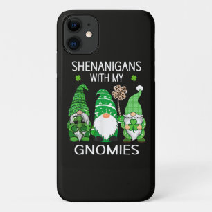 St Patricks Day Lucky Shamrock Leopard iPhone 11 Case