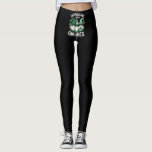 St Patricks Day Lucky Shamrock Leopard Gnomes  Leggings<br><div class="desc">St Patricks Day Lucky Shamrock Leopard Gnomes Irish</div>