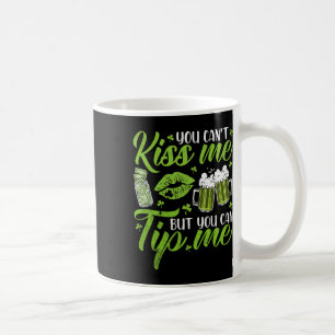 St Patricks Day Lucky Shamrock Waitress Rtender Wa Coffee Mug