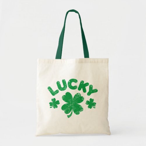 St Patricks Day  Lucky To Be Irish Tote Bag
