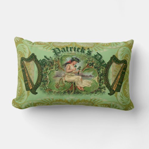 St Patricks Day Lumbar Pillow
