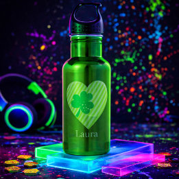 St Patricks day magical Customize Water Bottle