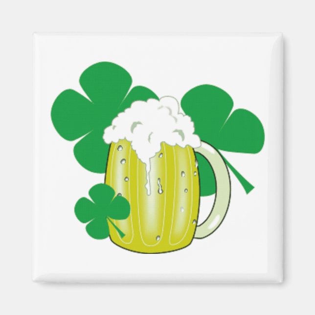 St Patrick's Day Magnet (Front)