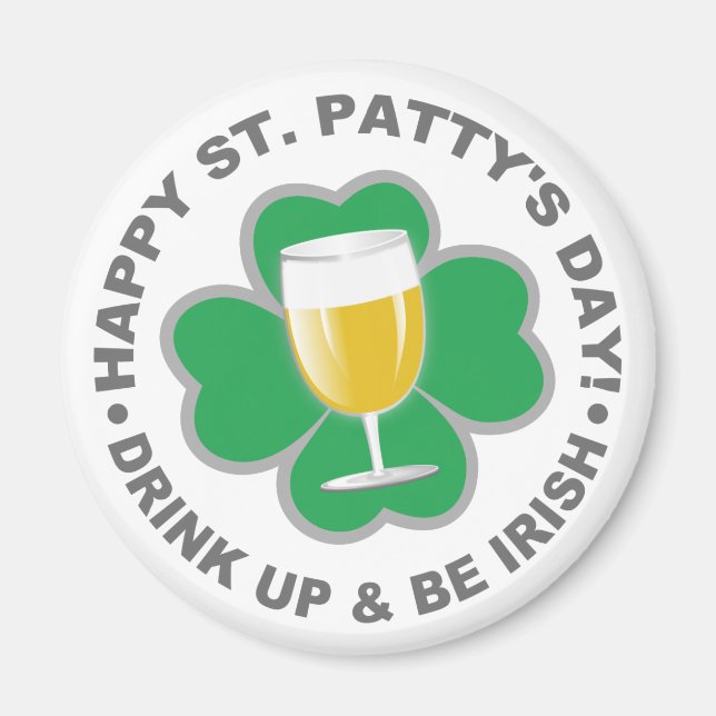 St. Patrick's Day magnet (Front)