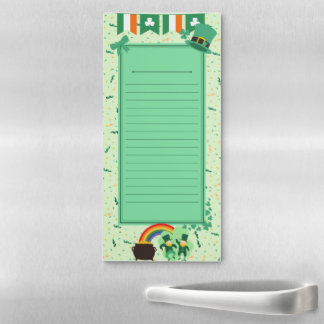 St. Patrick's Day Magnetic Notepad