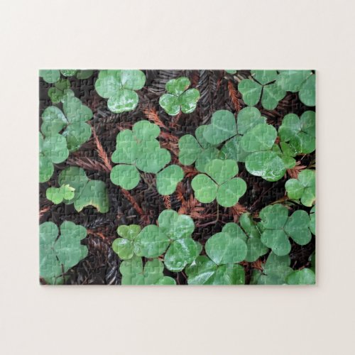 St Patricks Day March Madness Clover Puzzle