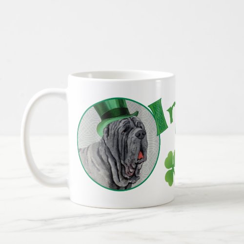 St Patricks Day Mastino Coffee Mug
