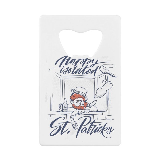 St Patricks Day Meme Credit Card Bottle Opener (Front)