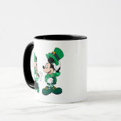 St. Patrick's Day Mickey and Minnie Mug (Front Left)