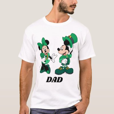 St. Patrick's Day Mickey and Minnie T-Shirt