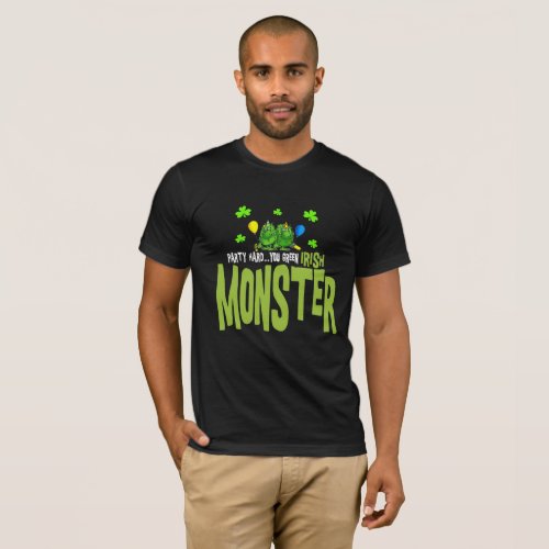 St Patricks day Monster T_Shirt