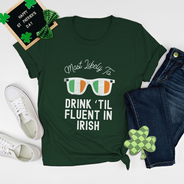 St Patricks Day Most Likely to Group Matching T-Shirt (Creator Uploaded)