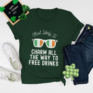 St Patricks Day Most Likely to Group Matching T-Shirt