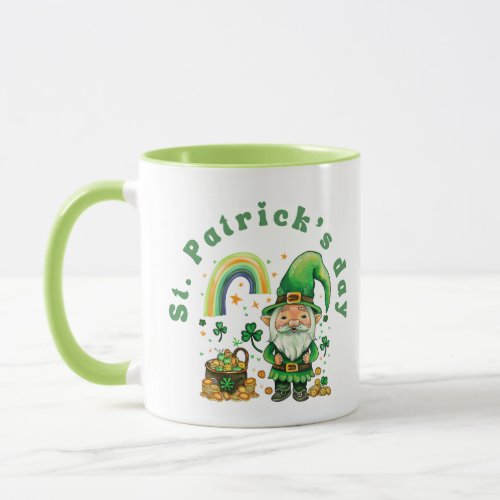 St Patricks Day Mug Leprechaun Mug